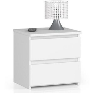 RAUMHIRSCH FURNITURE NOČNÍ STOLEK bílý 40/40/35 obraz