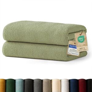 Blumtal SAUNOVÁ OSUŠKA sada 2 ks, 2x saunová osuška 80/200 cm, světle zelená obraz