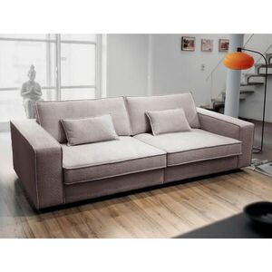 MID.YOU POHOVKA BIG SOFA, textil, kompozitní dřevo, plast, šedohnědá obraz