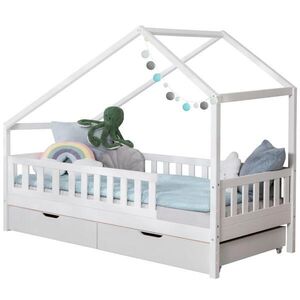 Livetastic DĚTSKÁ POSTEL SE STŘÍŠKOU 140/200 cm, obraz