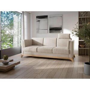 Sit & More TŘÍMÍSTNÁ POHOVKA, textil, béžová obraz