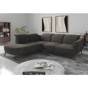 Sit & More ROHOVÁ SEDAČKA, textil, barvy grafitu obraz