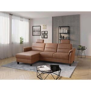 Sit & More ROHOVÁ SEDAČKA, textil, barvy lískového ořechu obraz