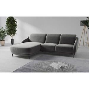 Sit & More ROHOVÁ SEDAČKA, textil, šedá obraz