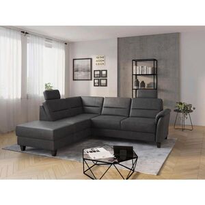 Sit & More ROHOVÁ SEDAČKA, textil, antracitová obraz