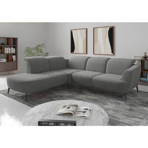 Sit & More ROHOVÁ SEDAČKA, textil, šedá obraz