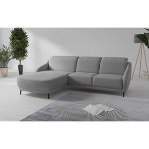 Sit & More ROHOVÁ SEDAČKA, textil, šedá obraz
