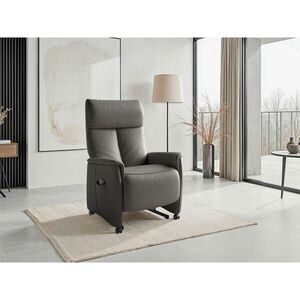 Sit & More RELAXAČNÍ KŘESLO, kůže, antracitová obraz