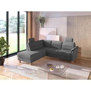 Sit & More ROHOVÁ SEDAČKA, textil, šedá obraz