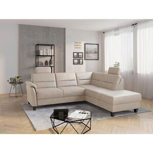 Sit & More ROHOVÁ SEDAČKA, textil, béžová obraz