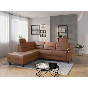 Sit & More ROHOVÁ SEDAČKA, textil, koňaková obraz
