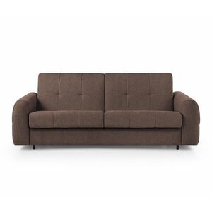 Beautysofa ROZKLÁDACÍ POHOVKA Pireus s italským mechanismem, 180×200, hnědá obraz