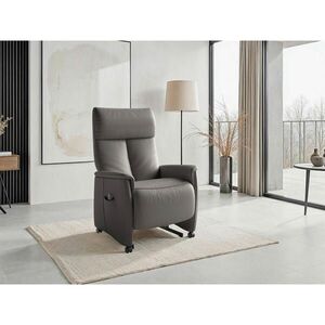 Sit & More RELAXAČNÍ KŘESLO, kůže, mokka obraz
