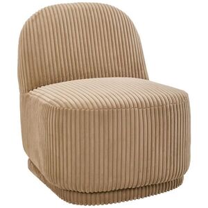 MID.YOU KŘESLO, textil, hnědá obraz