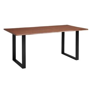P & B JÍDELNÍ STŮL, akácie, černá, barvy vlašských ořechů, 200/100/76 cm obraz