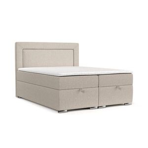AltaBeds POSTEL BOXSPRING LONTANO 160/200 cm Světle béžová obraz