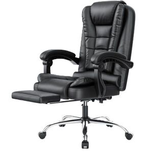 Rattantree KANCELÁŘSKÁ-ŽIDLE pro manažery, vysoké opěradlo, ergonomická, PU kůže – Domov & Kancelář obraz