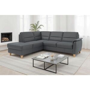 Sit & More ROHOVÁ SEDAČKA, kůže, textil, černá obraz