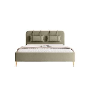 Fedve POLSTROVACÍ POSTEL Rexal 140x200 cm, Olive obraz
