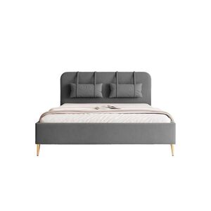 Fedve POLSTERBED Rexal 140x200 cm, antracit obraz