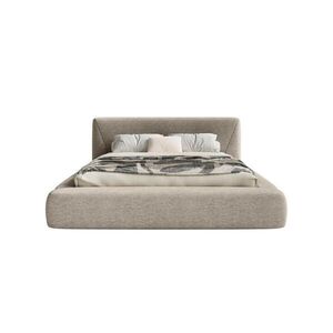 Fedve POLSTEROVÁ POSTEL Vemmo 180x200 cm, Taupe obraz