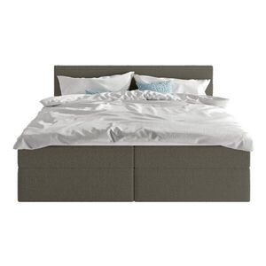 Fedve BOXSPRINGOVÁ POSTEL ROTELLO 200x200 cm, Hnědá obraz