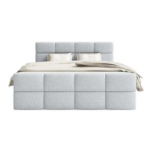 Fedve BOXSPRINGOVÁ POSTEL ALZEA 180x200 cm, Stříbrná obraz