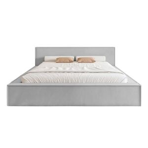 Fedve POLSTROVÁNÍ POSTELE Mendocino Classic Low 200x200 cm, Stříbrná obraz