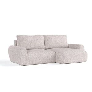 AltaBeds ROHOVÁ SEDAČKA OMARI, textil, Béžová obraz