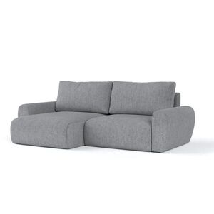 AltaBeds ROHOVÁ SEDAČKA OMARI, textil, Šedá obraz