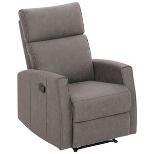 Xora RELAXAČNÍ KŘESLO, kov, textil, šedá obraz