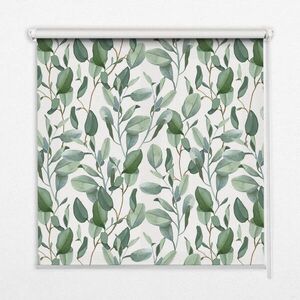 TULUP VNITŘNÍ roleta - okenní roleta - roleta - 150x140 cm - Listy na větvičkách obraz