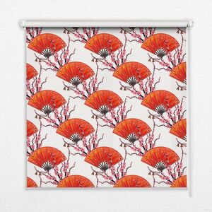 TULUP VNITŘNÍ roleta - okenní roleta - roleta - 120x140 cm - Červený ventilátor obraz