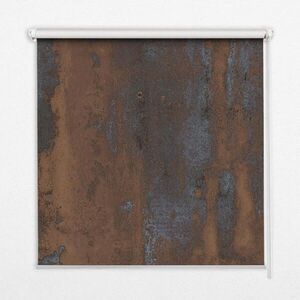 TULUP VNITŘNÍ roleta - okenní roleta - roleta - 130x140 cm - Rezavé plechy obraz