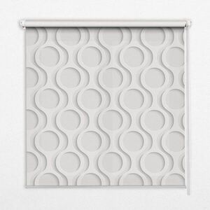 TULUP VNITŘNÍ roleta - okenní roleta - roleta - 130x140 cm - Kruh v kruhu obraz