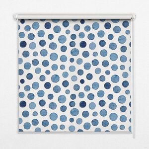 TULUP VNITŘNÍ roleta - okenní roleta - roleta - 150 x180 cm - Modré tečky obraz