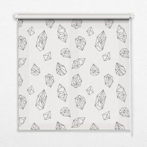 TULUP VNITŘNÍ roleta - okenní roleta - roleta - 130x140 cm - Geometrické tvary obraz