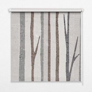 TULUP VNITŘNÍ roleta - okenní roleta - roleta - 150 x180 cm - Kmeny stromů obraz
