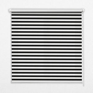 TULUP VNITŘNÍ roleta - okenní roleta - roleta - 150x140 cm - Černé pruhy obraz
