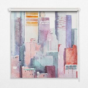 TULUP VNITŘNÍ roleta - okenní roleta - roleta - 150x140 cm - Barevné město obraz