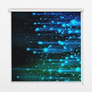 TULUP VNITŘNÍ roleta - okenní roleta - roleta - 130x140 cm - Modré kroupy obraz