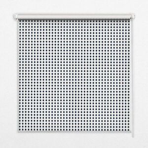 TULUP VNITŘNÍ roleta - okenní roleta - roleta - 150 x180 cm - Černé ovály obraz