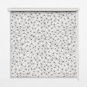 TULUP VNITŘNÍ roleta - okenní roleta - roleta - 80x180 cm - Propojené tečky obraz