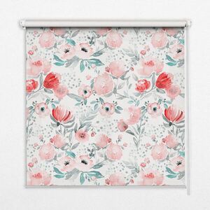 TULUP VNITŘNÍ roleta - okenní roleta - roleta - 120x140 cm - Růžový mák obraz