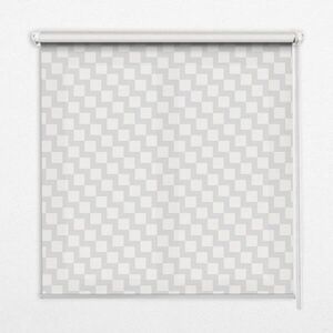 TULUP VNITŘNÍ roleta - okenní roleta - roleta - 120x140 cm - Šedé čtverce obraz