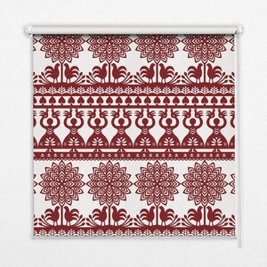 TULUP VNITŘNÍ roleta - okenní roleta - roleta - 120x140 cm - Hnědý vzor obraz