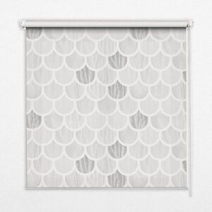 TULUP VNITŘNÍ roleta - okenní roleta - roleta - 150 x180 cm - Šedé stupnice obraz