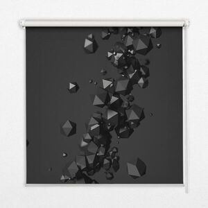 TULUP VNITŘNÍ roleta - okenní roleta - roleta - 120x140 cm - Padající hrudky obraz