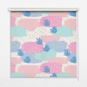 TULUP VNITŘNÍ roleta - okenní roleta - roleta - 130x140 cm - Stopy na barevném pozadí obraz