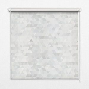 TULUP VNITŘNÍ roleta - okenní roleta - roleta - 90x140 cm - Šedý trojúhelníkový vzor obraz